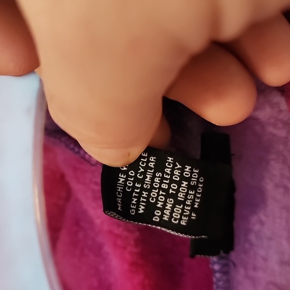 Rue21 Juniors small crop hoodie "Hustle" - Picture 3 of 6